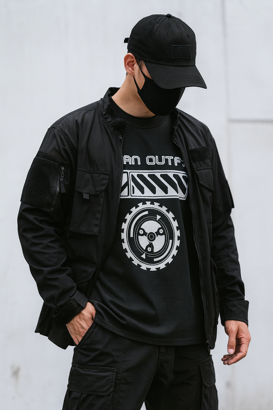Techwear Hologram #4: Techwearowy Outfit na Co Dzień – Co Nosić, by Podkreślić Futurystyczny Wygląd?