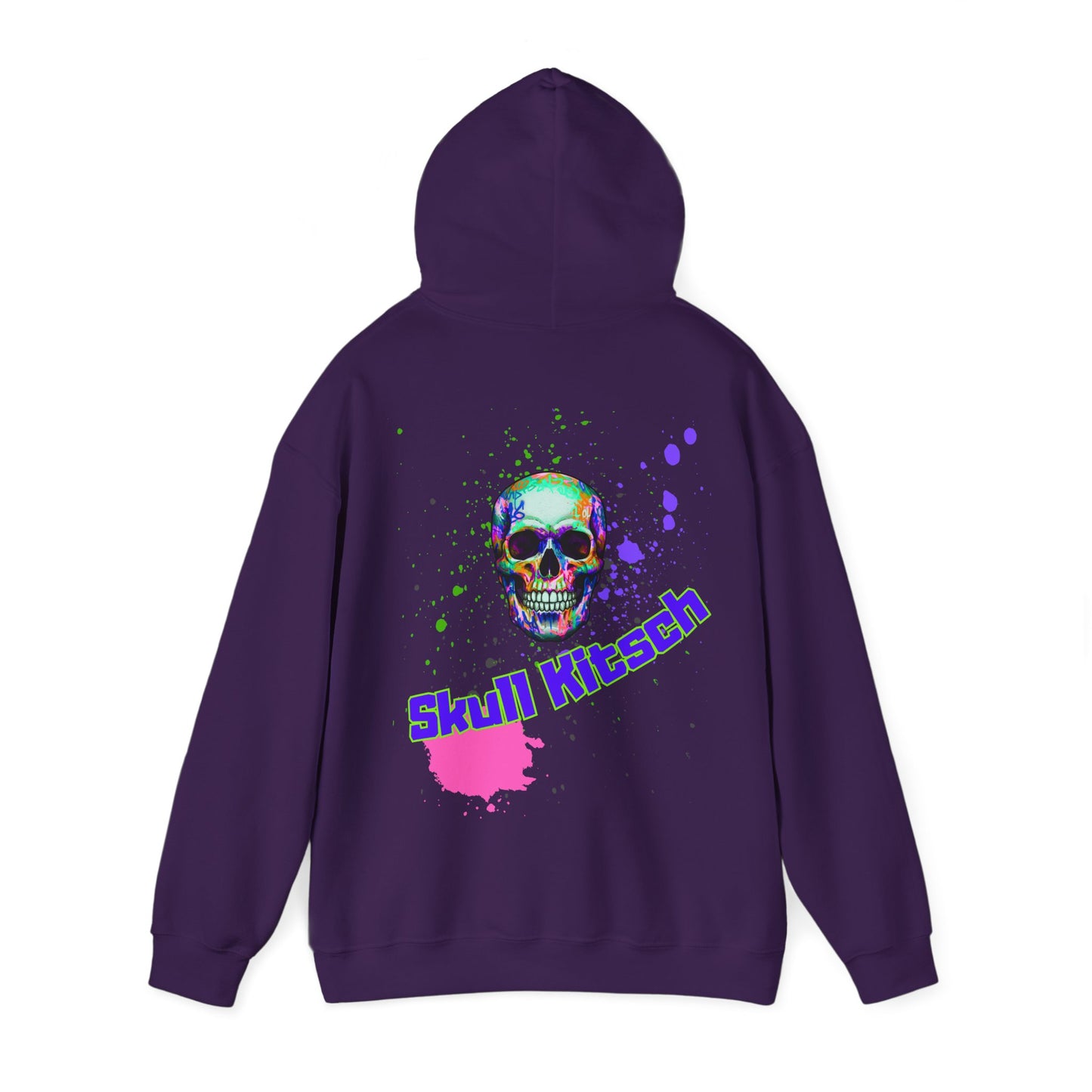 Unisex Skull Kitsch Standard Hoodie - VibesStreet