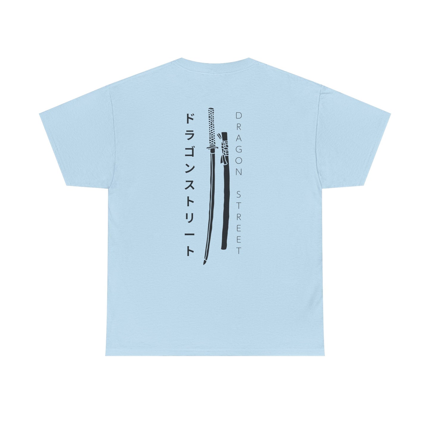 T-shirt Unisex Blue Dragon Design- Dragon Street
