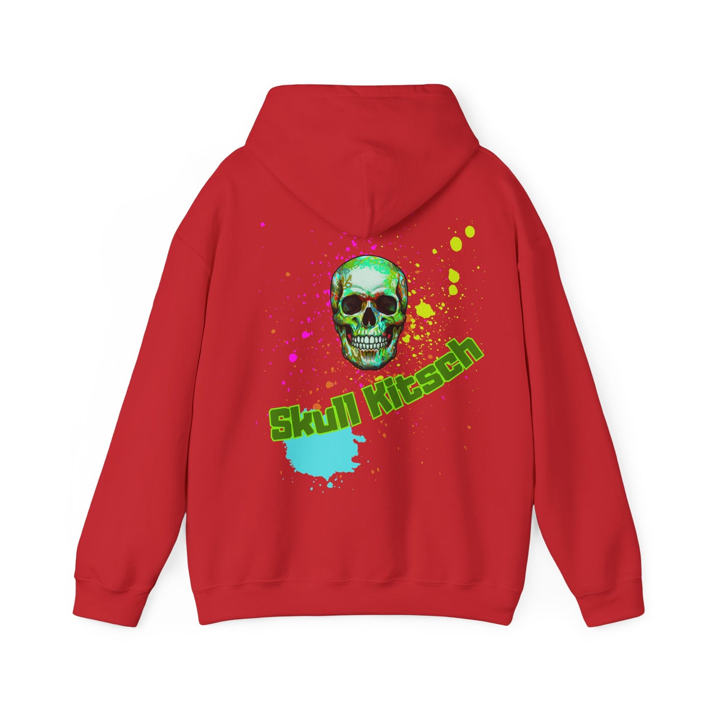 Bluza Unisex Hoodie Skull Kitsch Summer Punk- VibesStreet