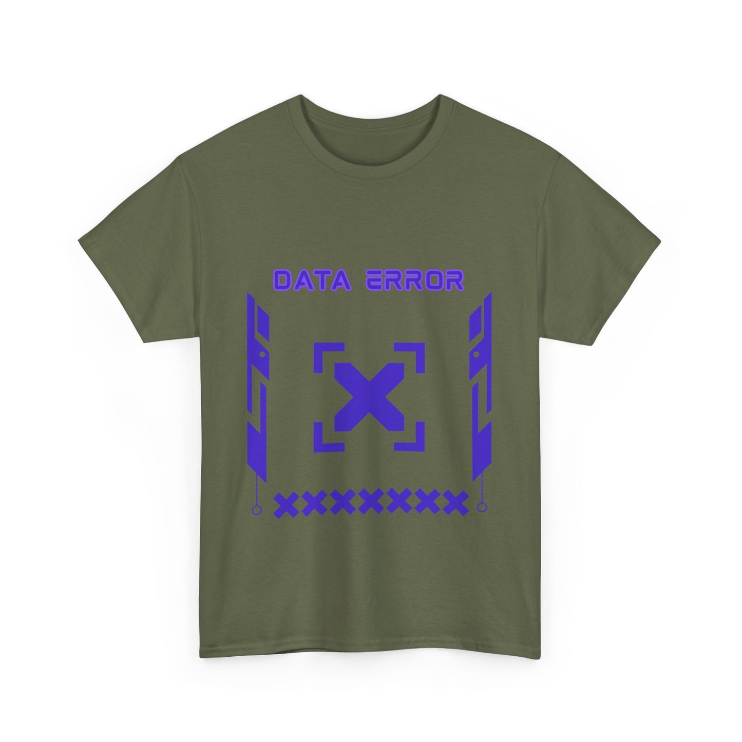 T-shirt Unisex Data Error Techwear Purple-TechSouls