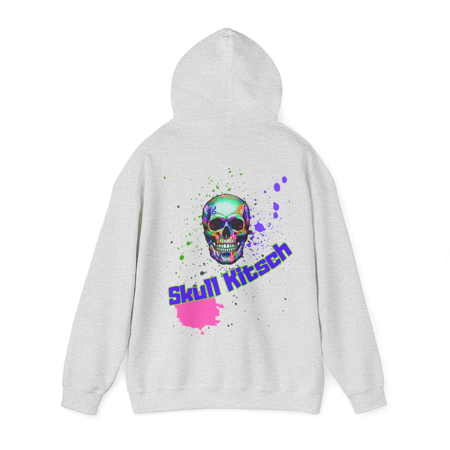 Unisex Skull Kitsch Standard Hoodie - VibesStreet