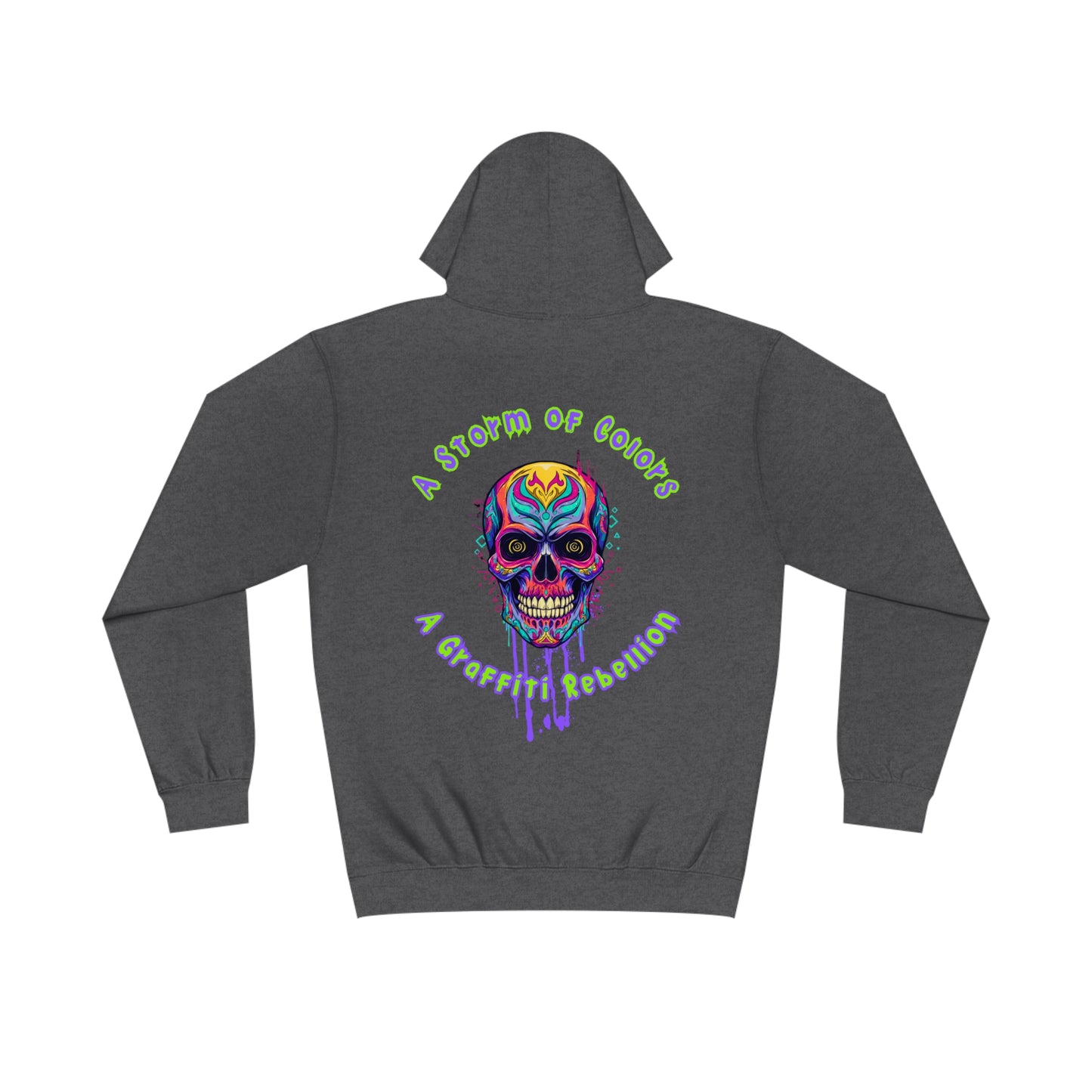 Bluza Hoodie Unisex Graffitii Skull-VibesStreet