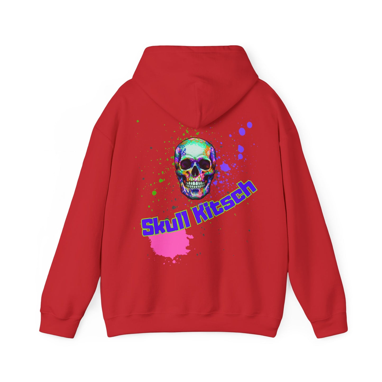Unisex Skull Kitsch Standard Hoodie - VibesStreet