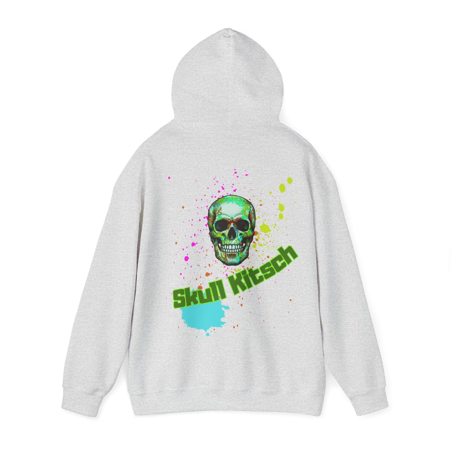 Bluza Unisex Hoodie Skull Kitsch Summer Punk- VibesStreet