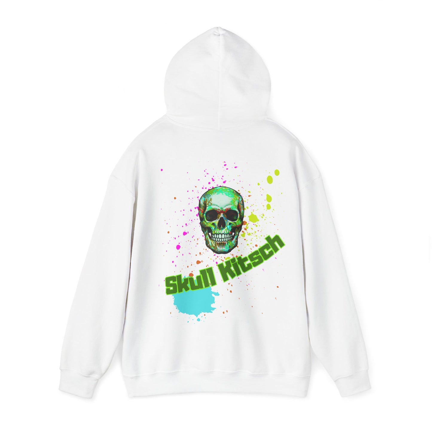 Bluza Unisex Hoodie Skull Kitsch Summer Punk- VibesStreet