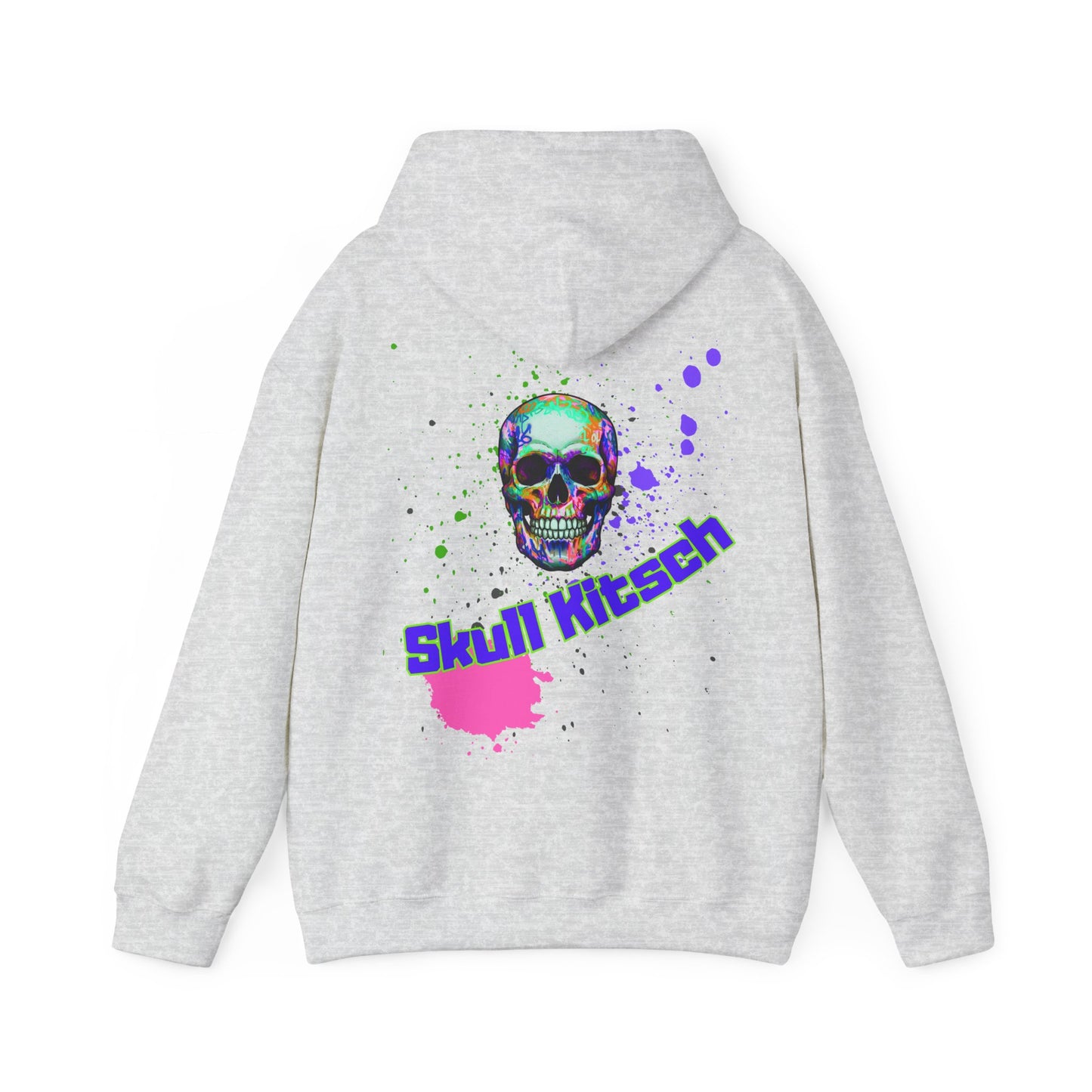 Unisex Skull Kitsch Standard Hoodie - VibesStreet