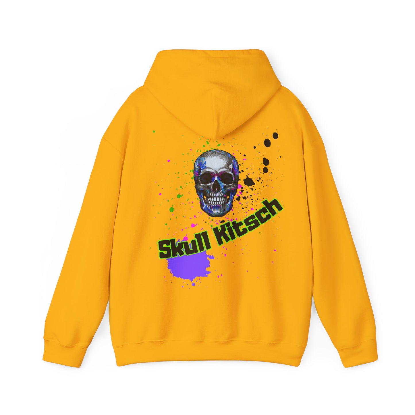 Unisex Skull Kitsch Dark-VibesStreet Hoodie