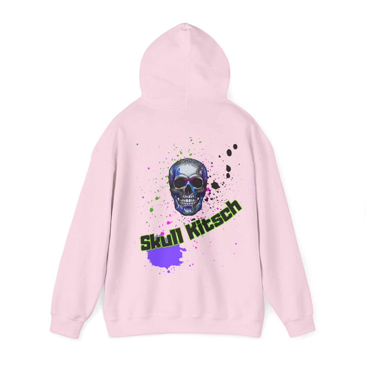 Unisex Skull Kitsch Dark-VibesStreet Hoodie