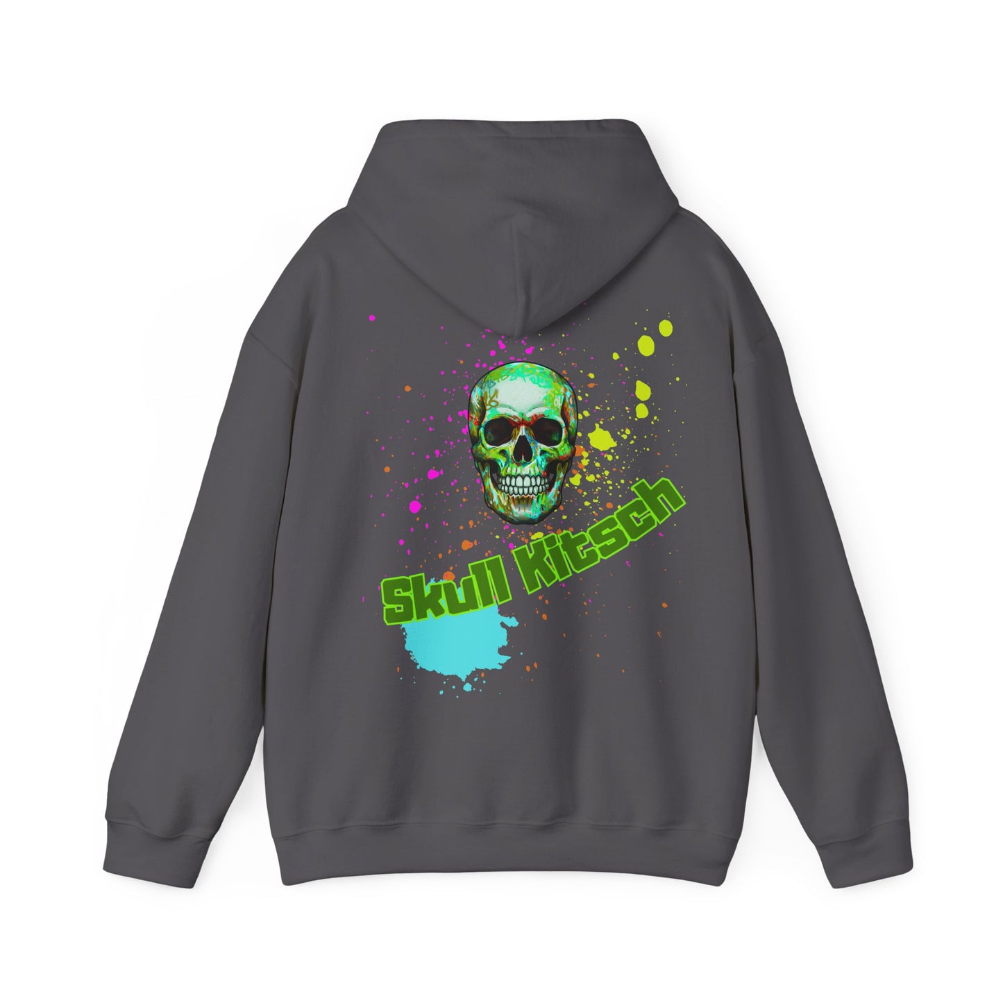 Bluza Unisex Hoodie Skull Kitsch Summer Punk- VibesStreet