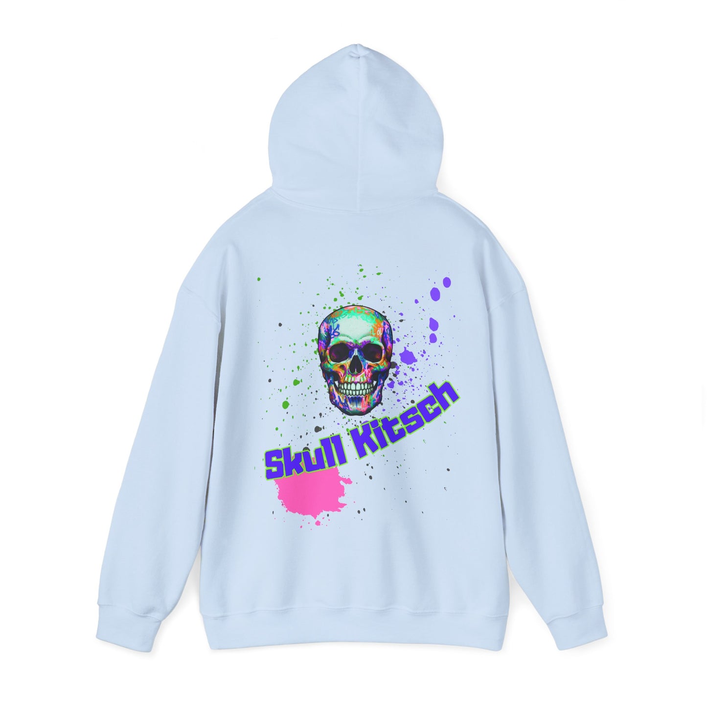 Unisex Skull Kitsch Standard Hoodie - VibesStreet