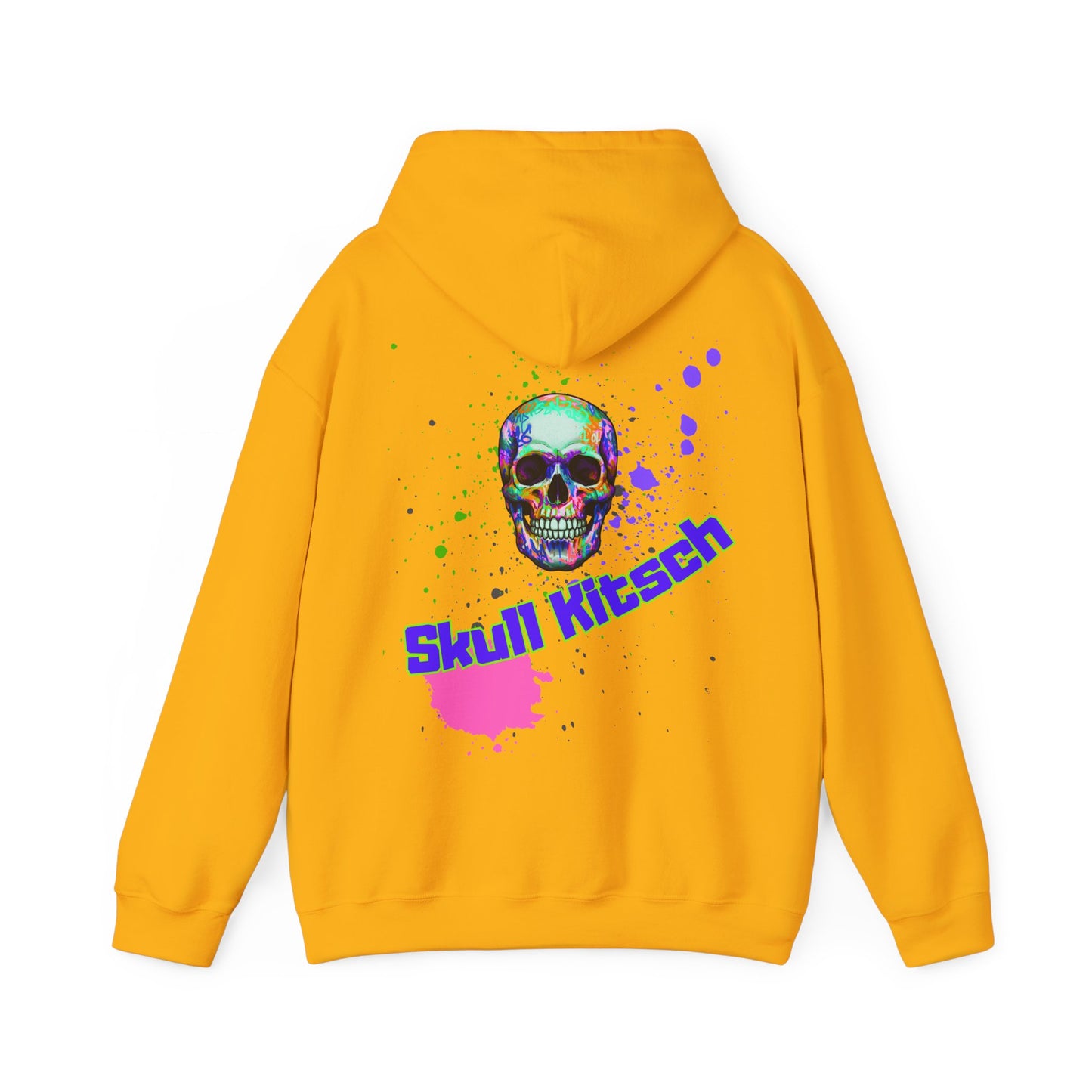 Unisex Skull Kitsch Standard Hoodie - VibesStreet
