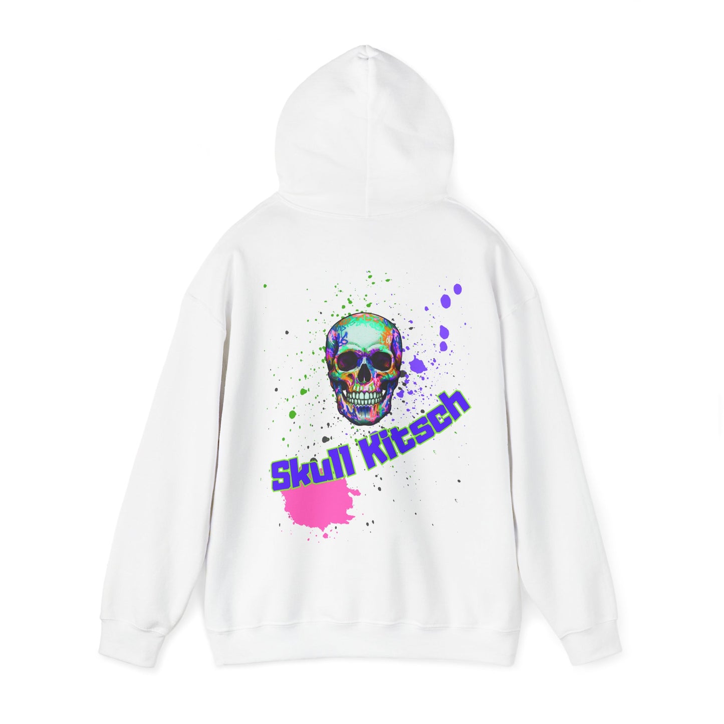 Unisex Skull Kitsch Standard Hoodie - VibesStreet