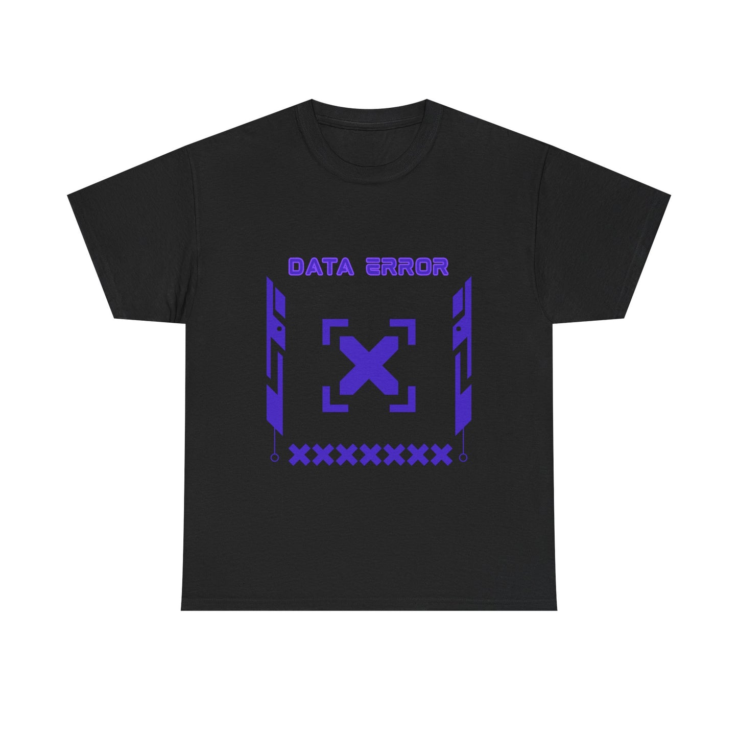 T-shirt Unisex Data Error Techwear Purple-TechSouls