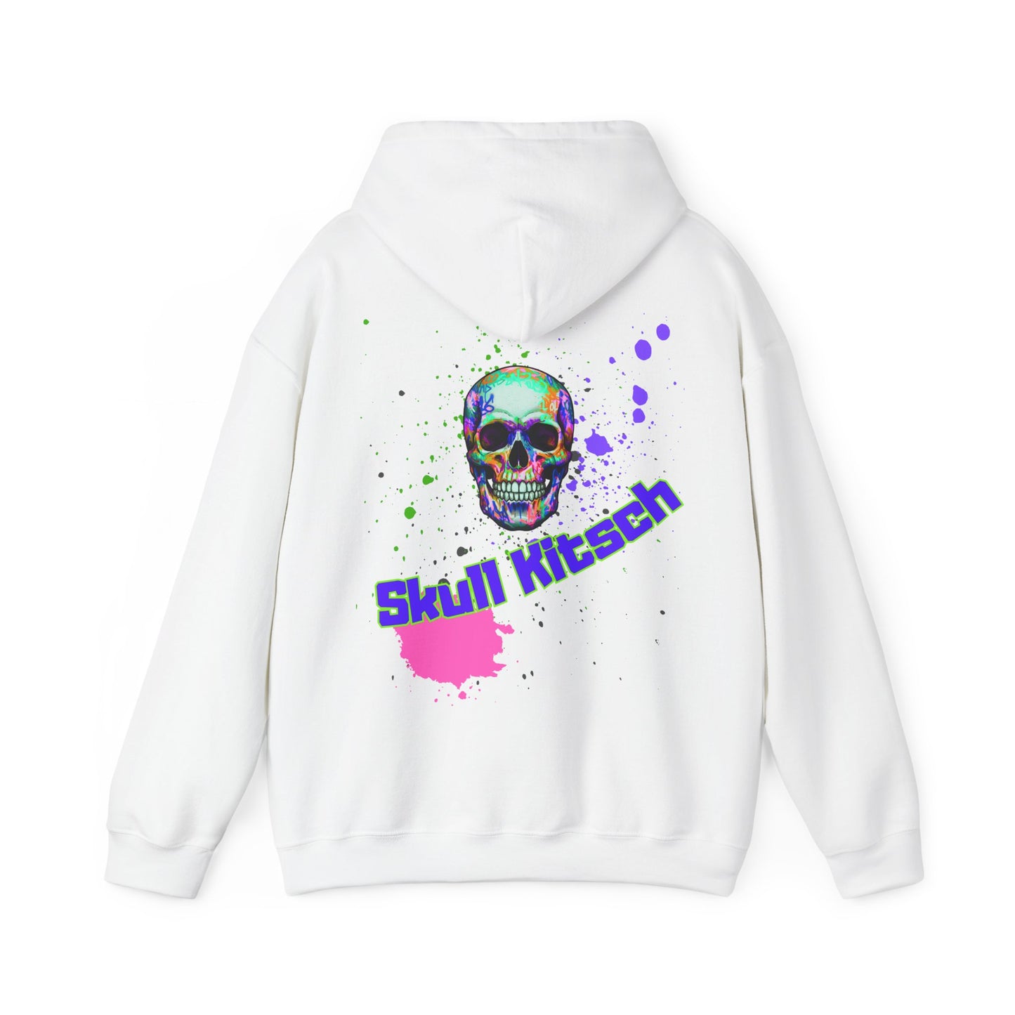 Unisex Skull Kitsch Standard Hoodie - VibesStreet