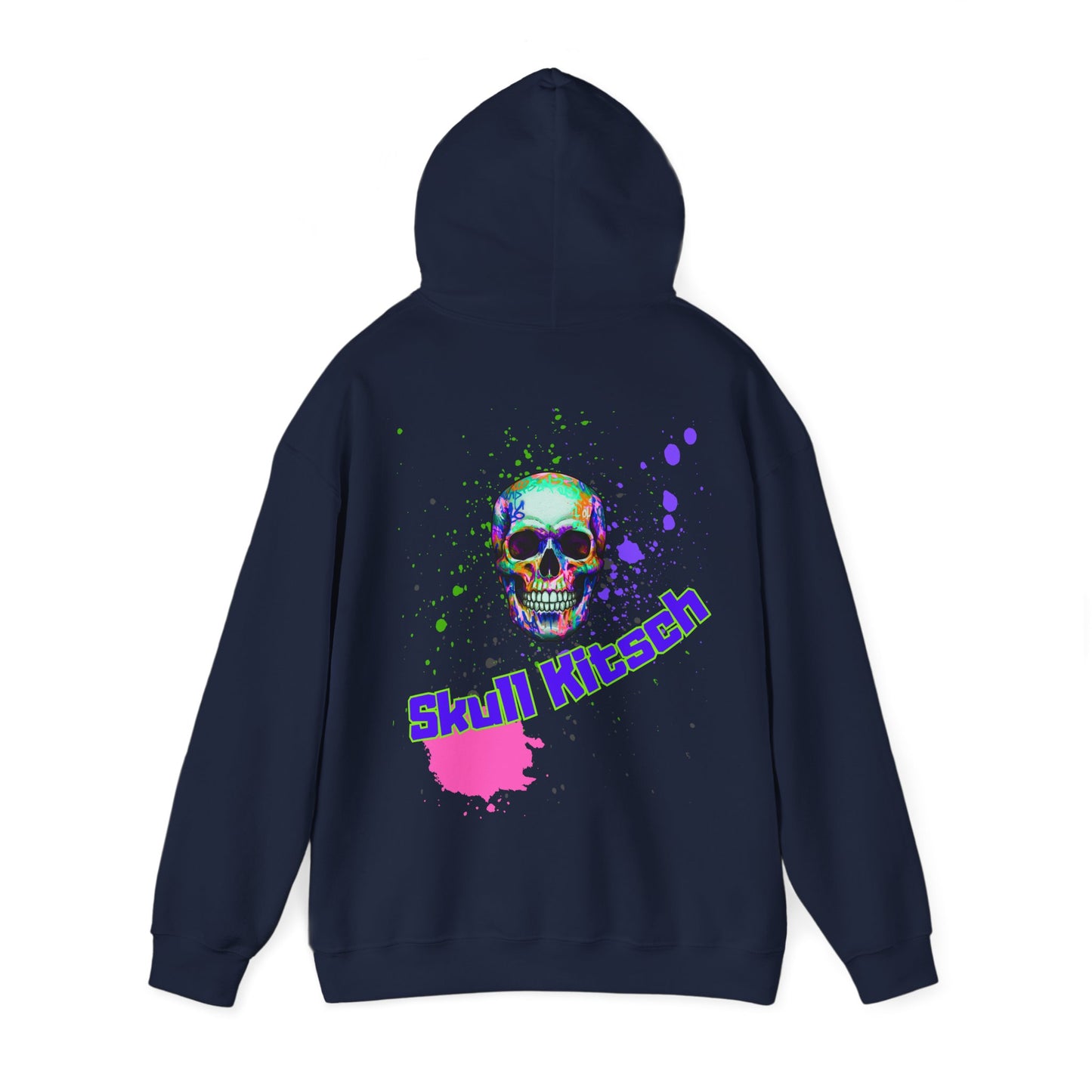 Unisex Skull Kitsch Standard Hoodie - VibesStreet