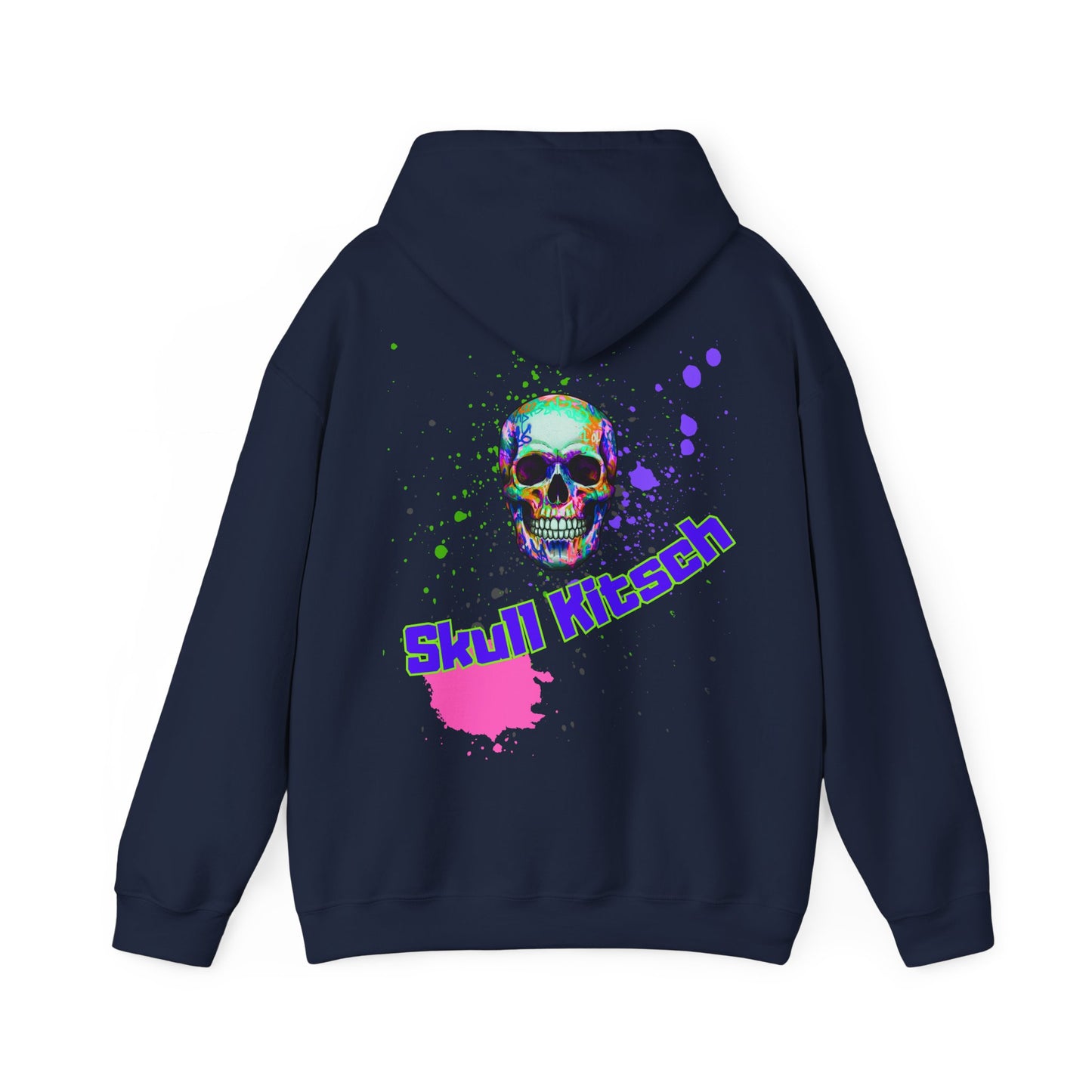 Unisex Skull Kitsch Standard Hoodie - VibesStreet