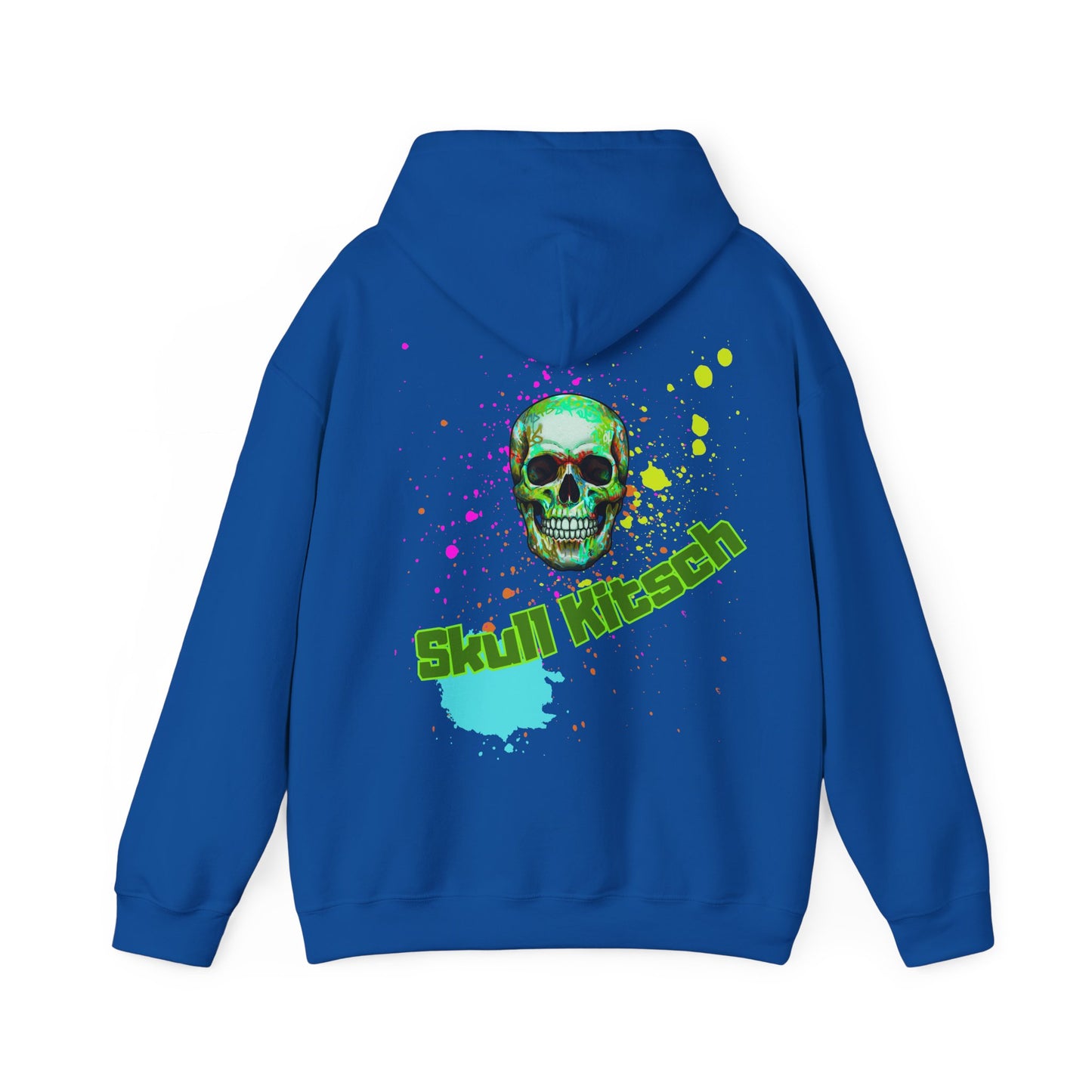 Bluza Unisex Hoodie Skull Kitsch Summer Punk- VibesStreet
