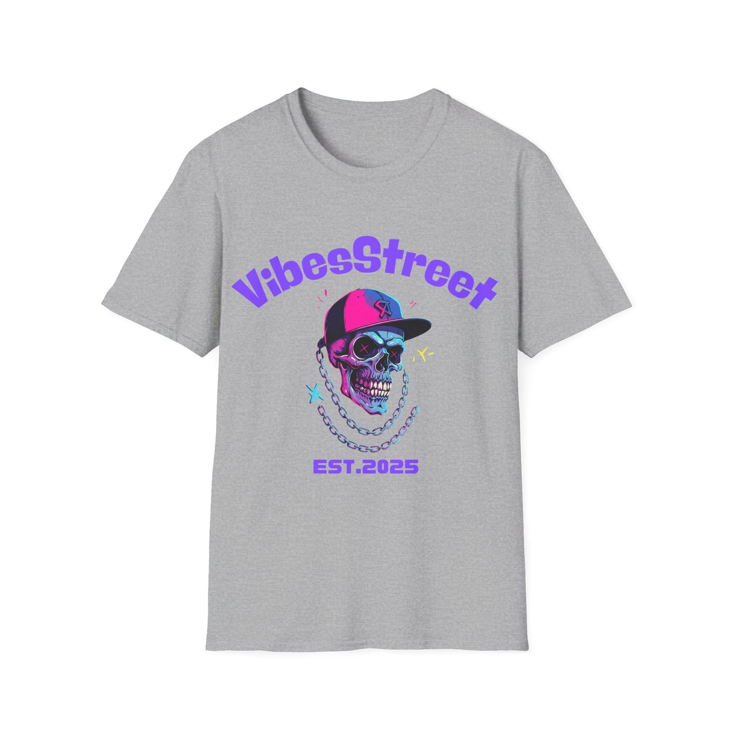 Koszulka Unisex Hip-Skull Est.2025-VibesStreet