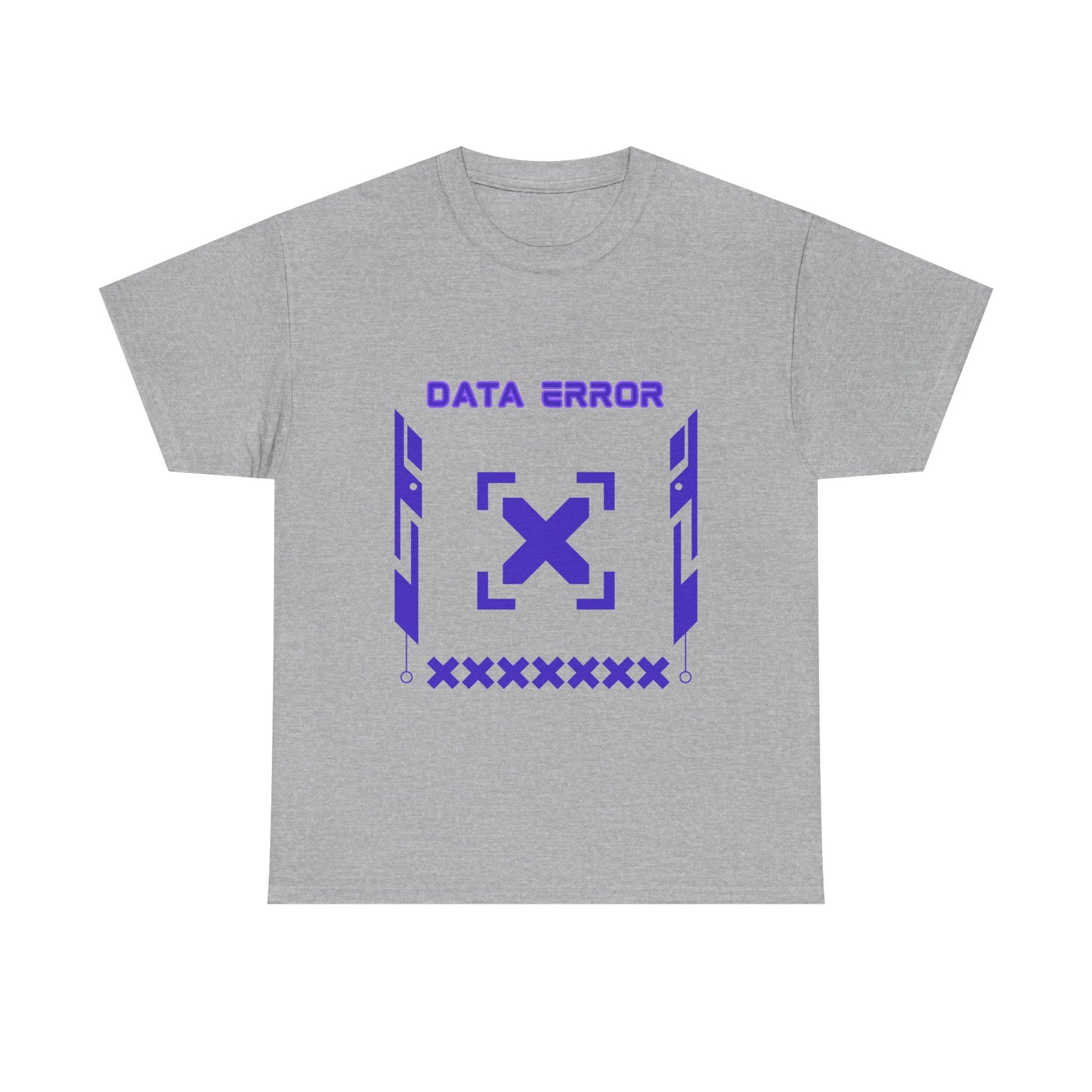 T-shirt Unisex Data Error Techwear Purple-TechSouls