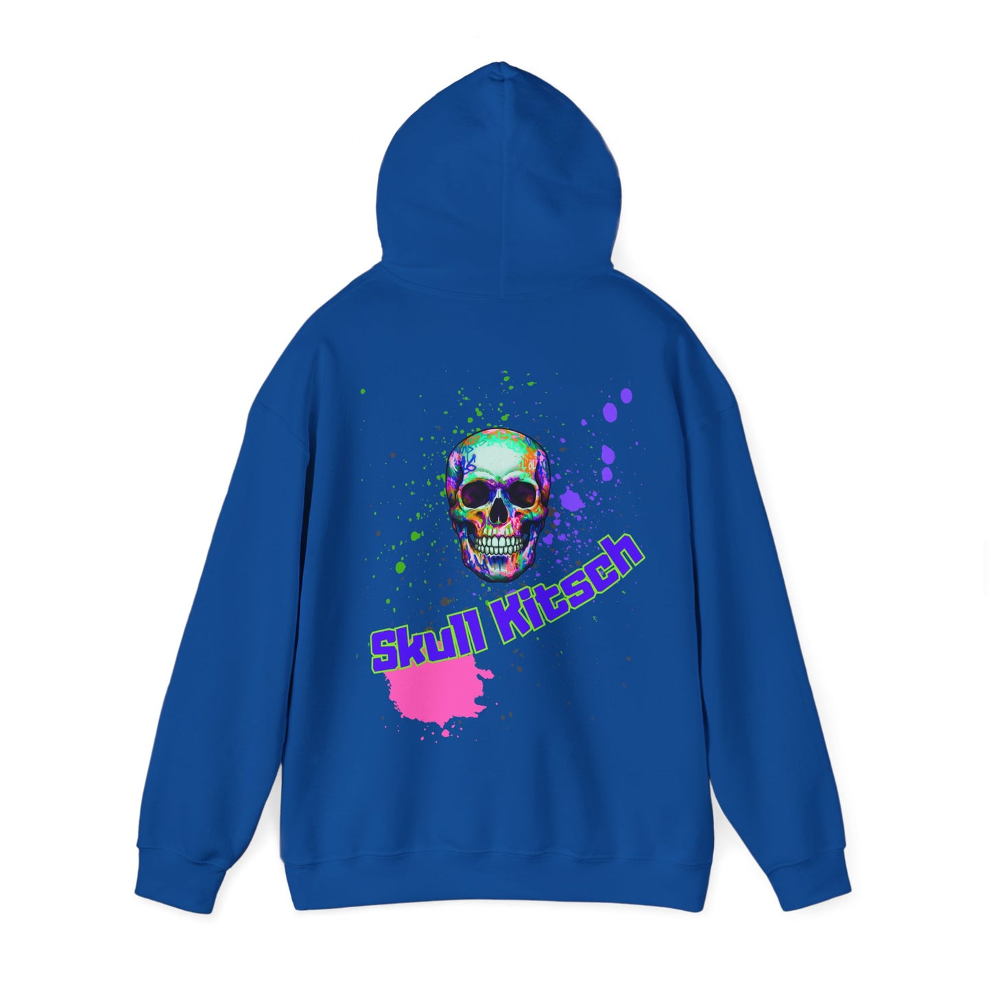 Unisex Skull Kitsch Standard Hoodie - VibesStreet