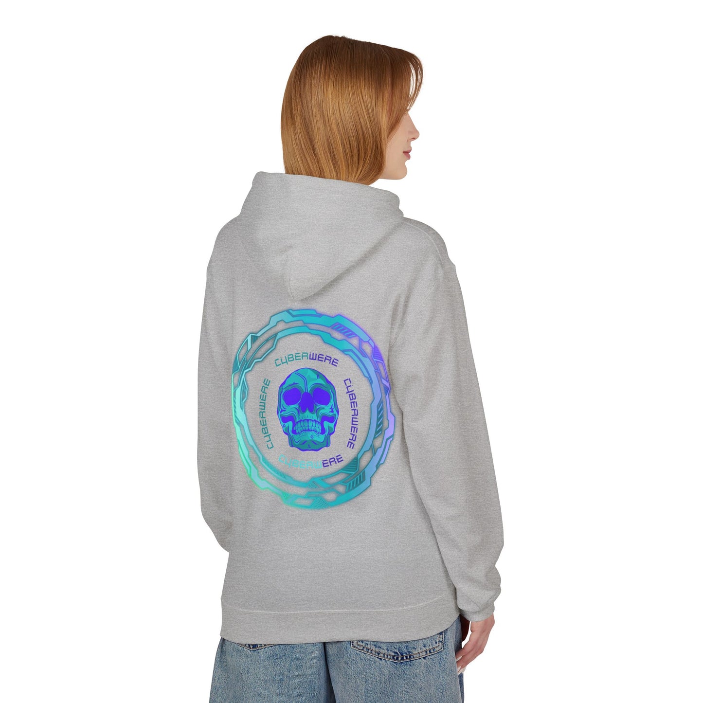Bluza Unisex Cyberwere Skull- TechSouls