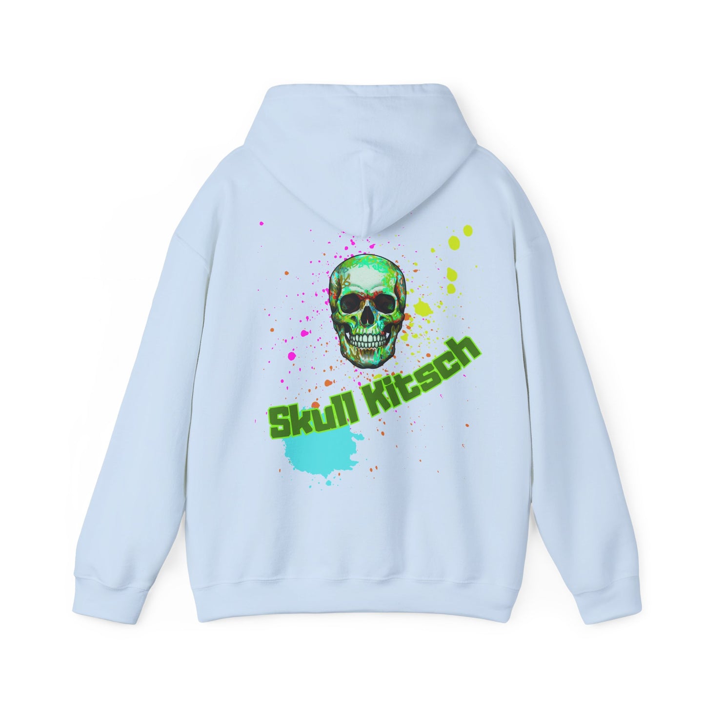 Bluza Unisex Hoodie Skull Kitsch Summer Punk- VibesStreet