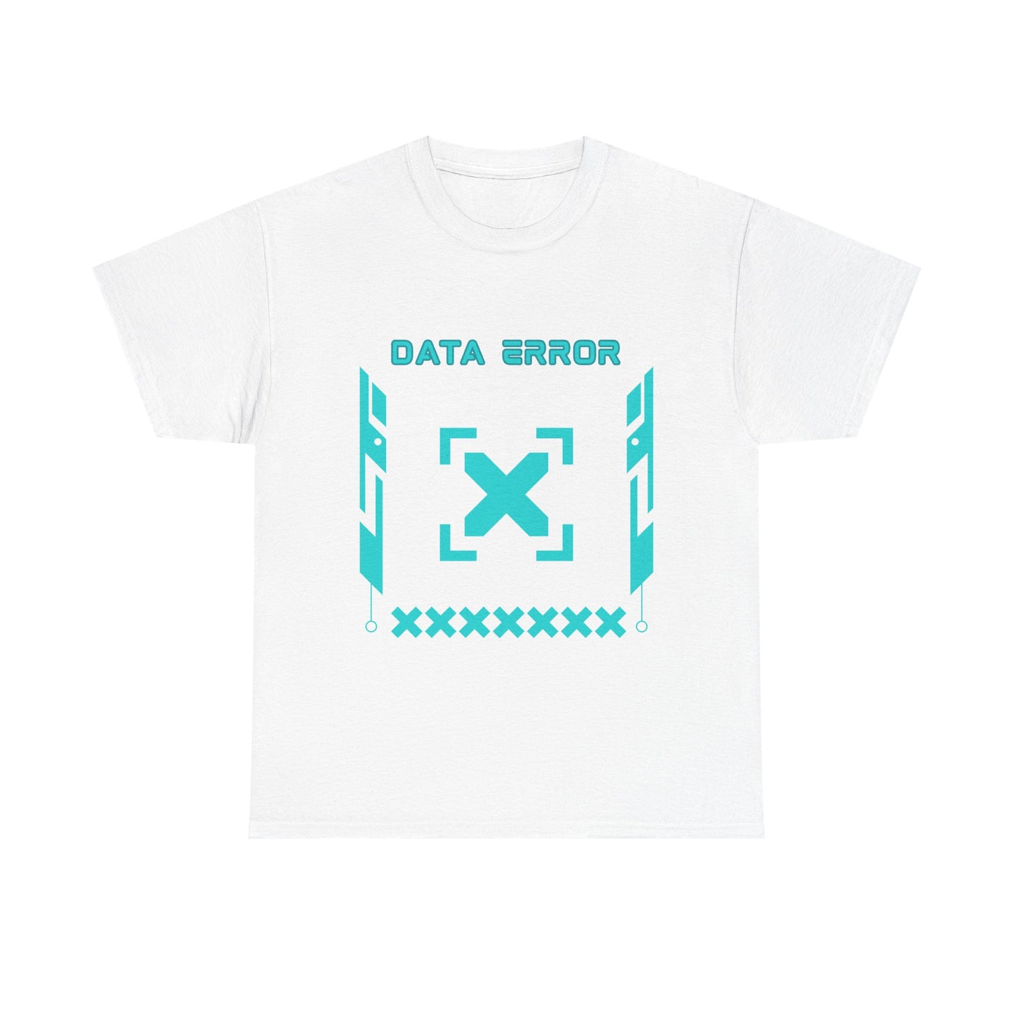 T-shirt Unisex Data Error Techwear Blue-TechSouls