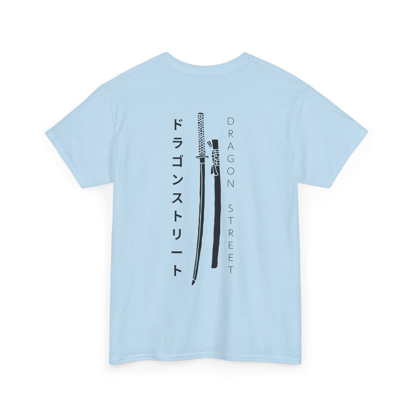 T-shirt Unisex Blue Dragon Design- Dragon Street