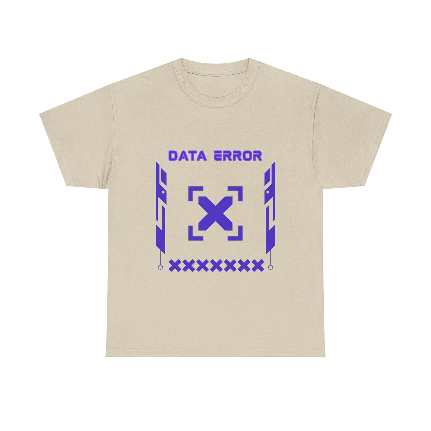 T-shirt Unisex Data Error Techwear Purple-TechSouls