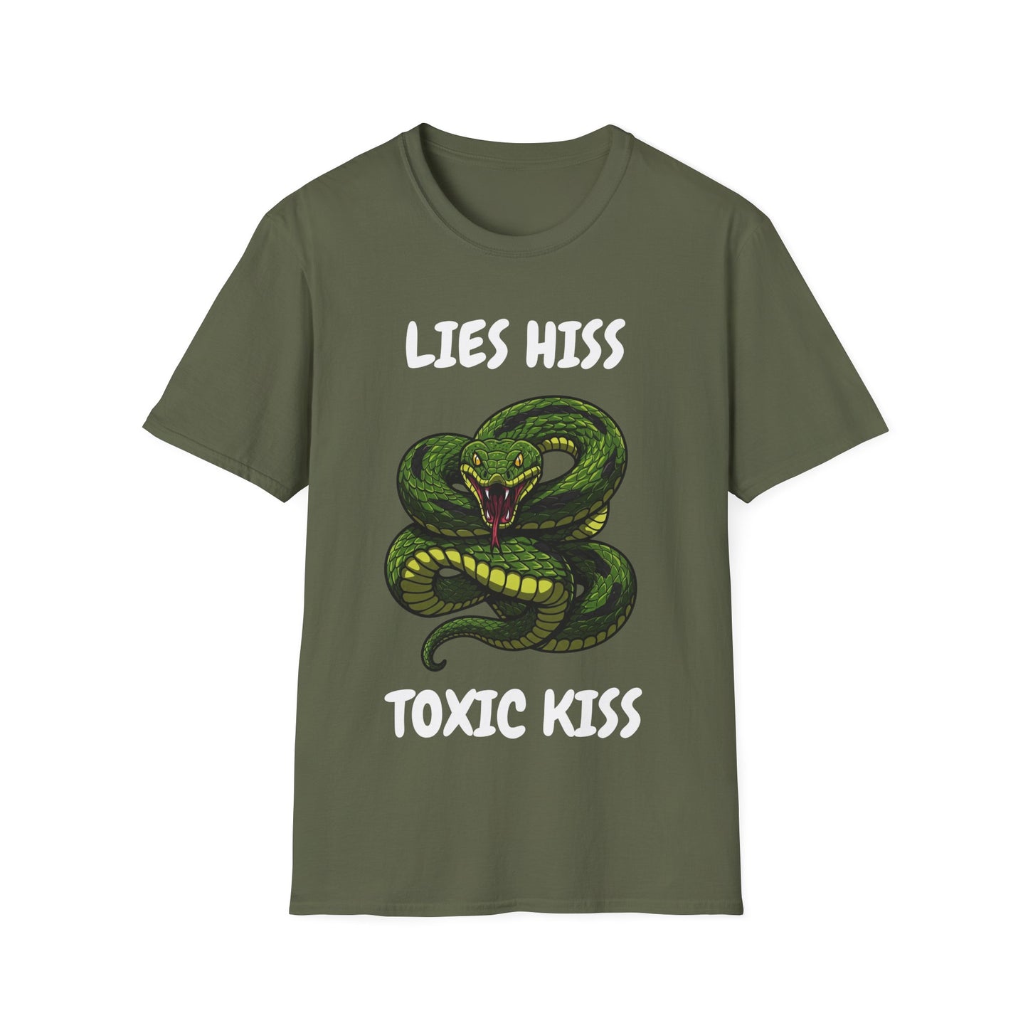 Unisex Lies Hiss Toxix Kiss T-shirt