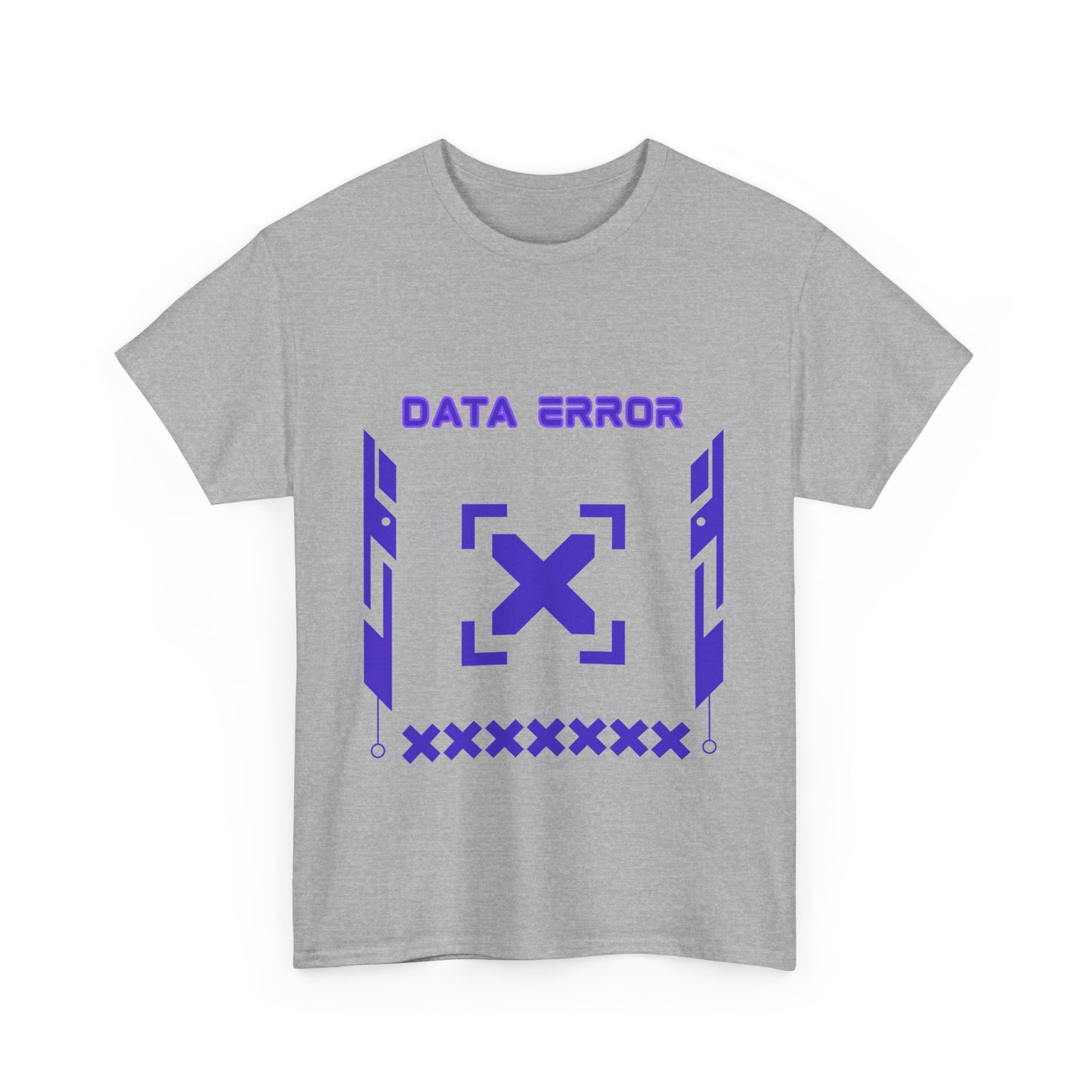 T-shirt Unisex Data Error Techwear Purple-TechSouls