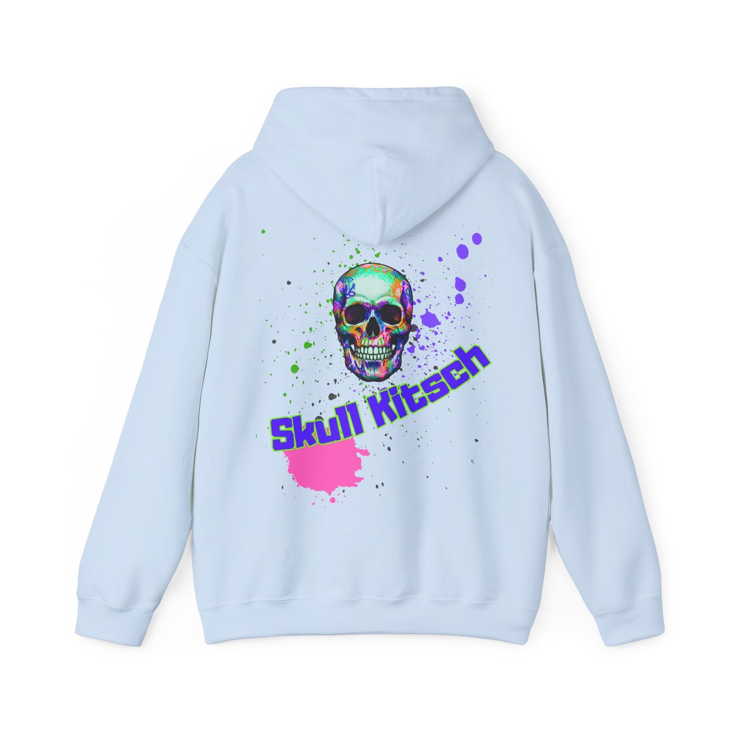 Unisex Skull Kitsch Standard Hoodie - VibesStreet