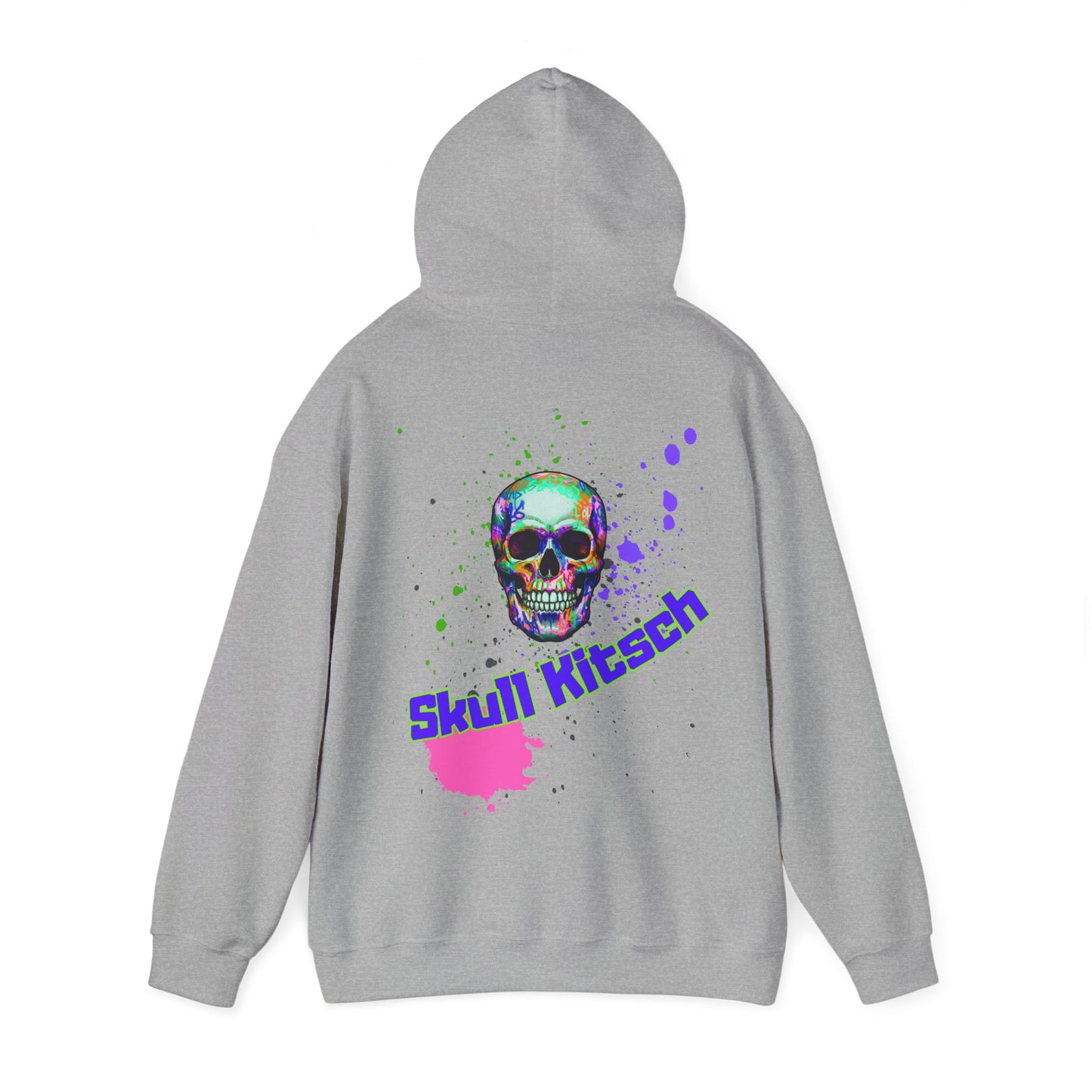 Unisex Skull Kitsch Standard Hoodie - VibesStreet