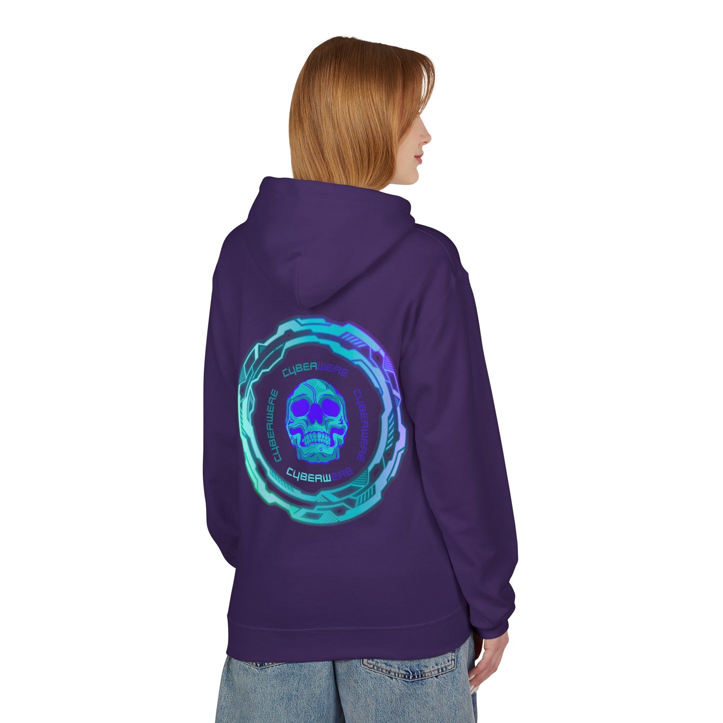 Bluza Unisex Cyberwere Skull- TechSouls