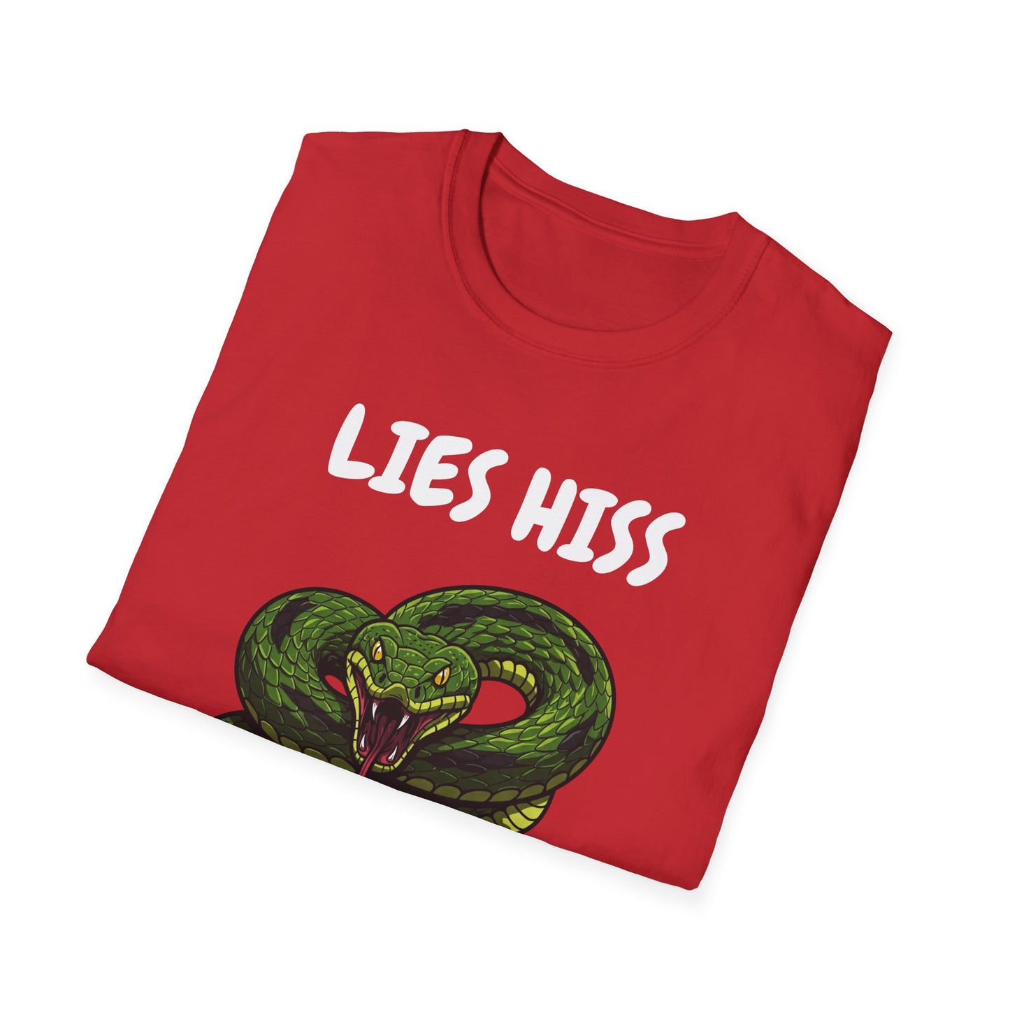 T-shirt Unisex Lies Hiss Toxic Kiss