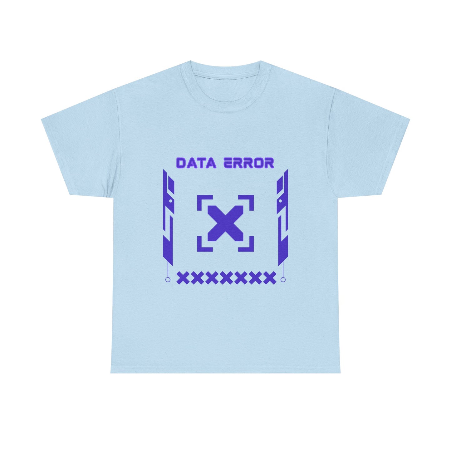 T-shirt Unisex Data Error Techwear Purple-TechSouls
