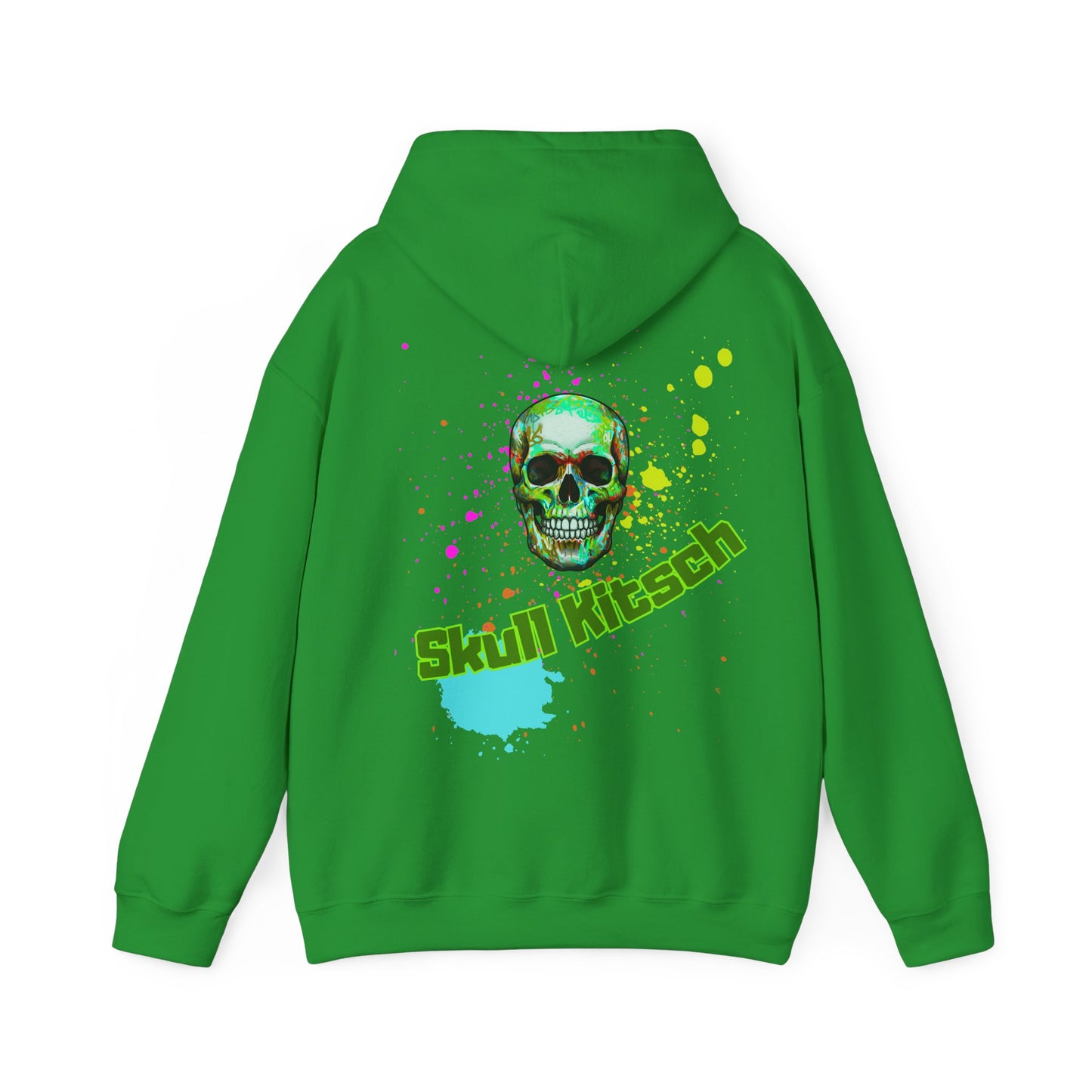 Bluza Unisex Hoodie Skull Kitsch Summer Punk- VibesStreet