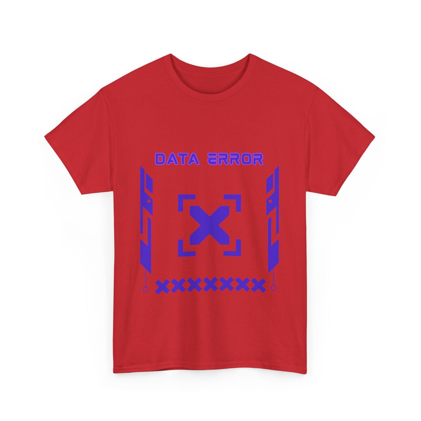 T-shirt Unisex Data Error Techwear Purple-TechSouls