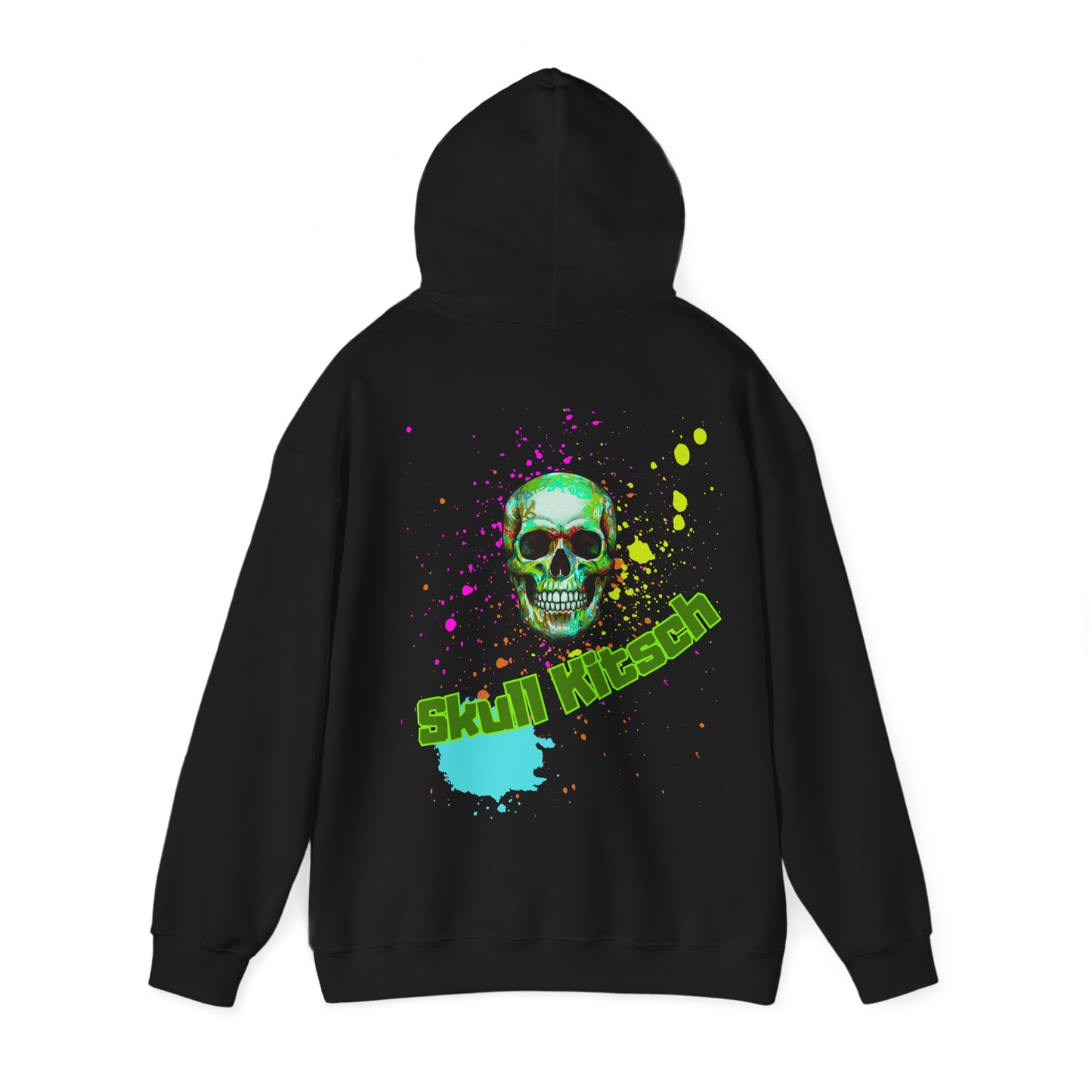 Bluza Unisex Hoodie Skull Kitsch Summer Punk- VibesStreet