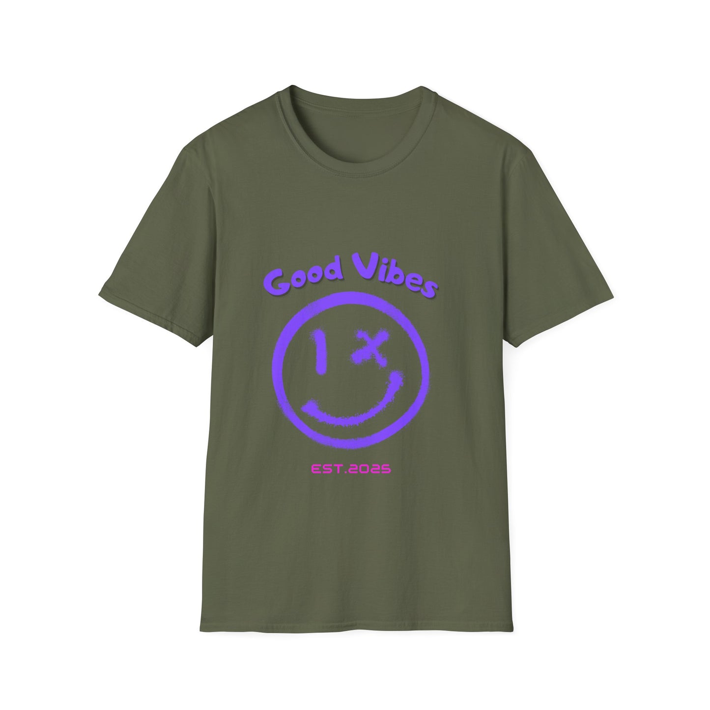 T-Shirt Good Vibes Est.2025-VibesStreet