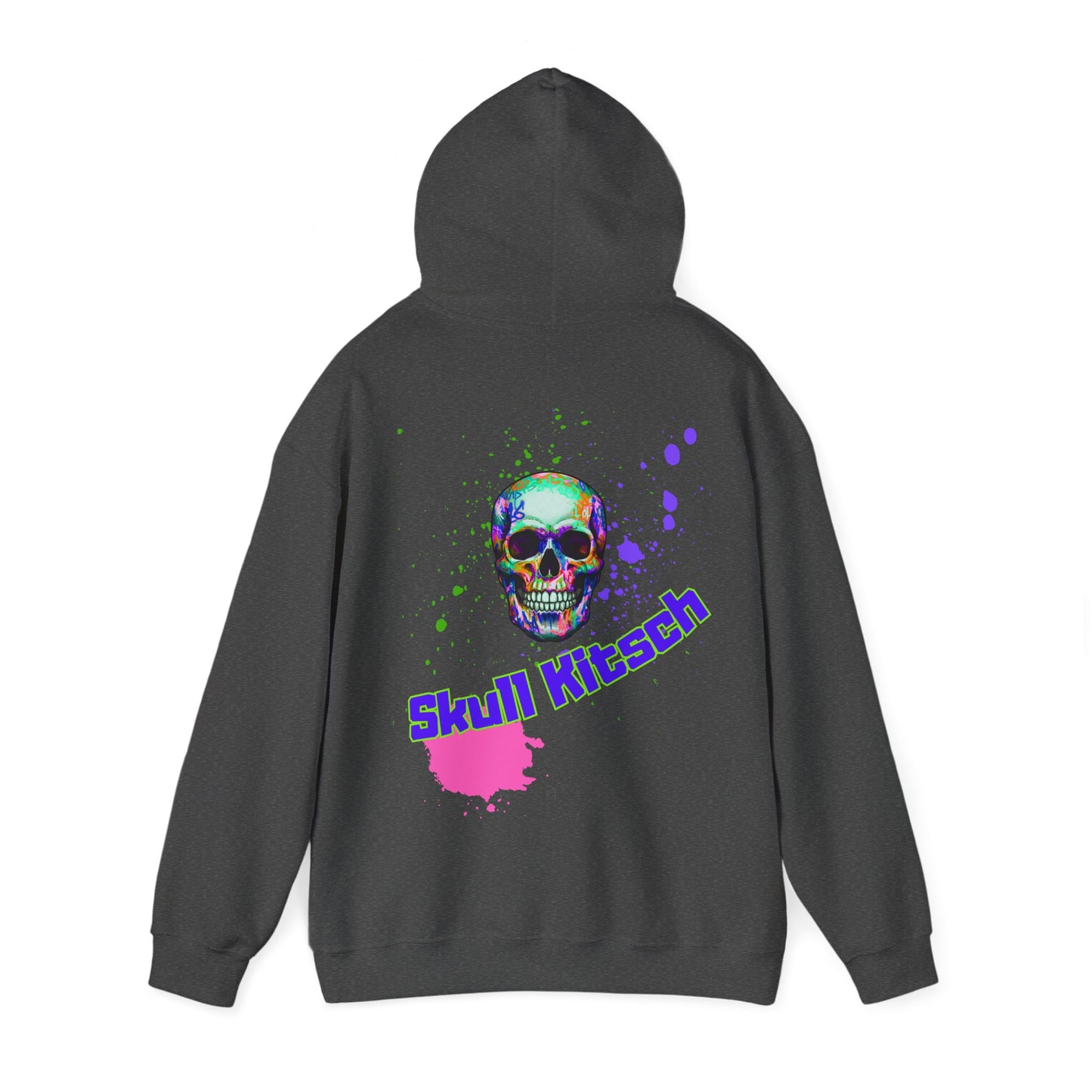 Unisex Skull Kitsch Standard Hoodie - VibesStreet