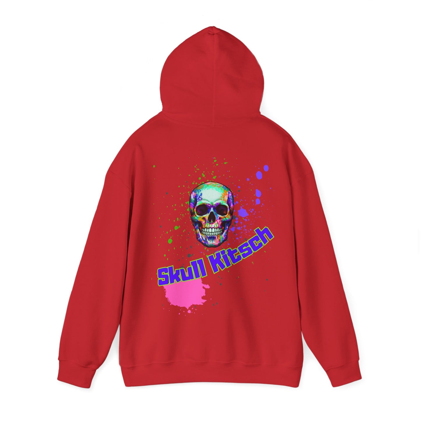 Unisex Skull Kitsch Standard Hoodie - VibesStreet
