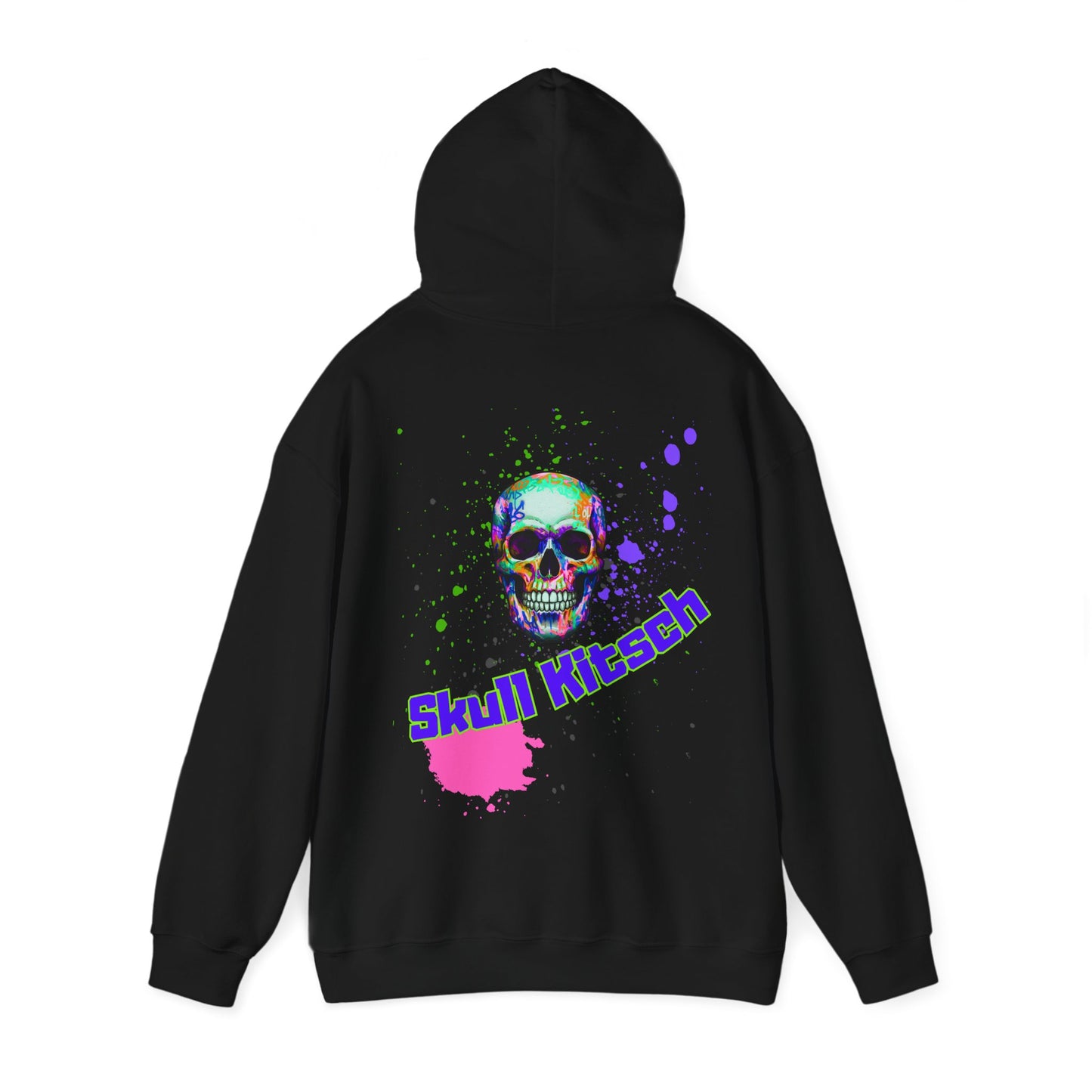 Unisex Skull Kitsch Standard Hoodie - VibesStreet