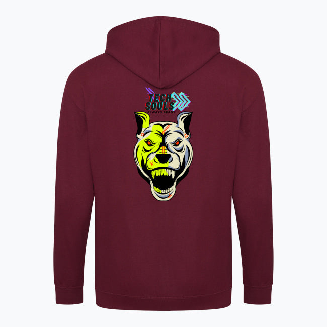Bluza Unisex Zip Tech Dog- TechSouls