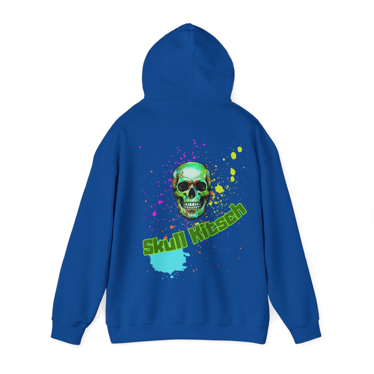 Bluza Unisex Hoodie Skull Kitsch Summer Punk- VibesStreet