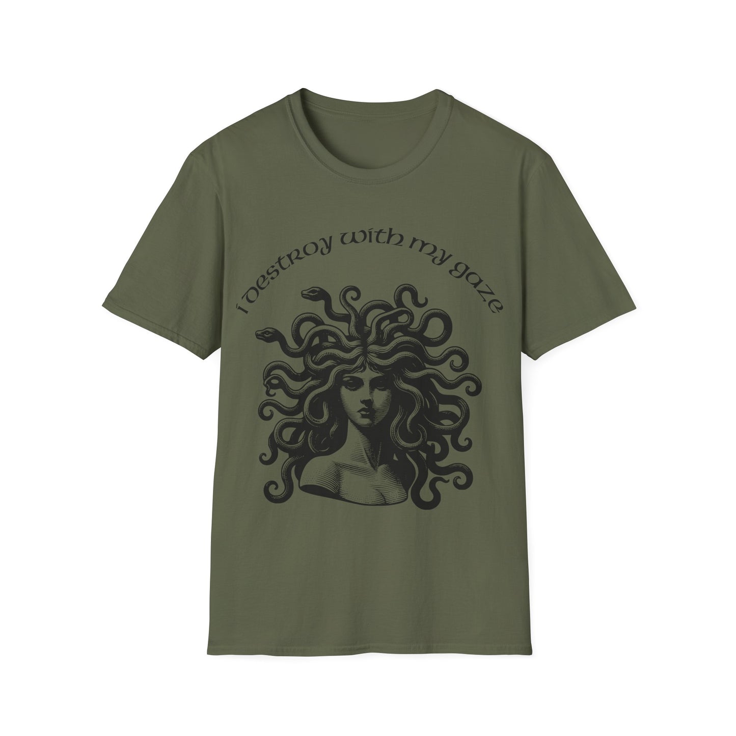 T-Shirt unisexe je détruis avec mon regard!-VibesStreet