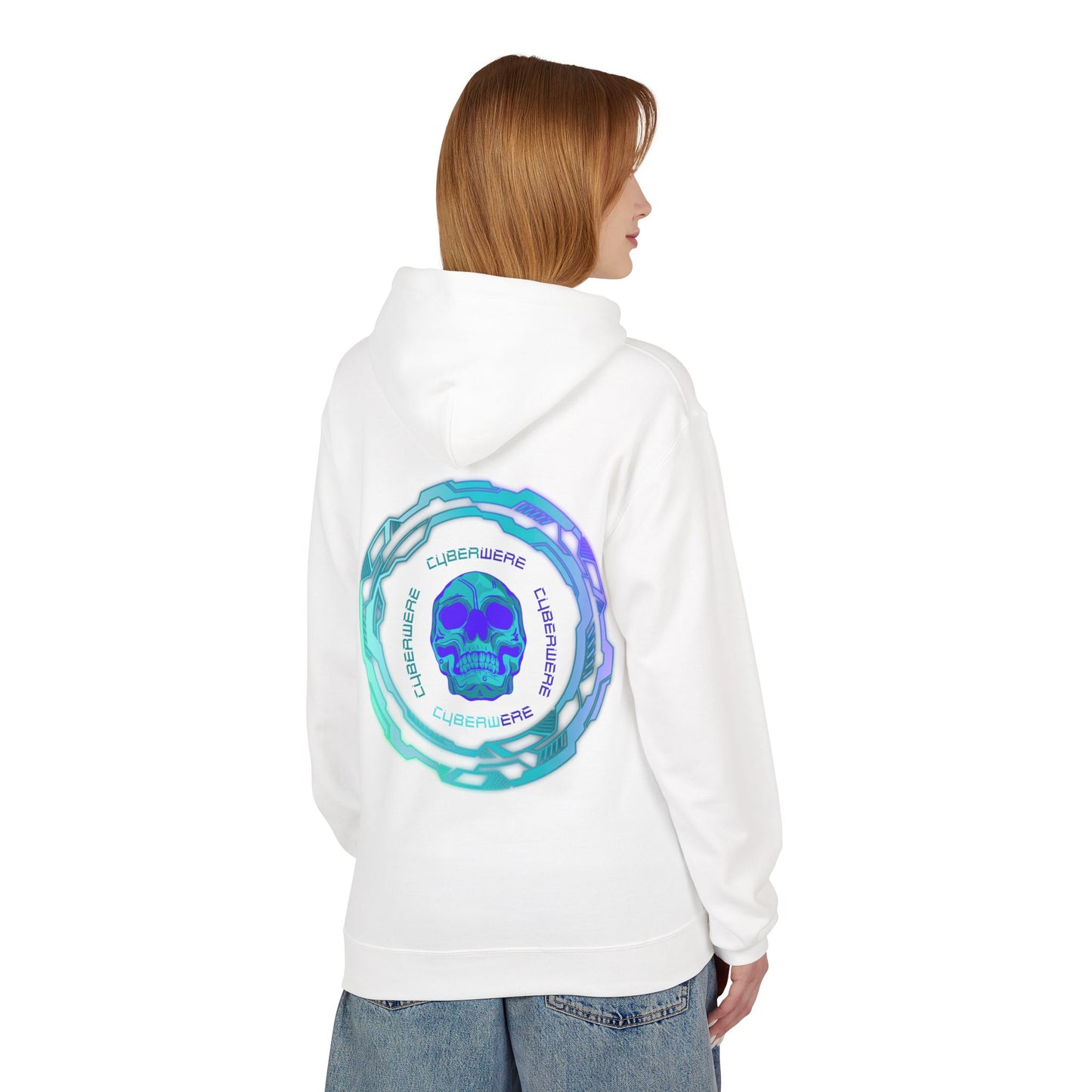 Bluza Unisex Cyberwere Skull- TechSouls