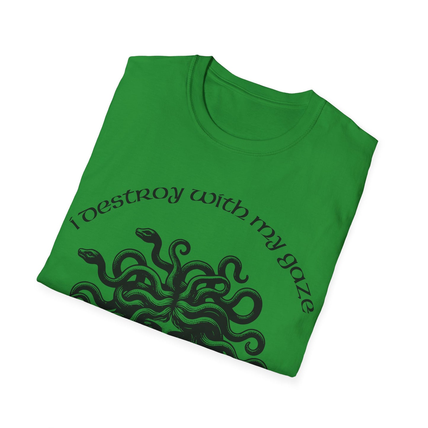 T-Shirt unisexe je détruis avec mon regard!-VibesStreet