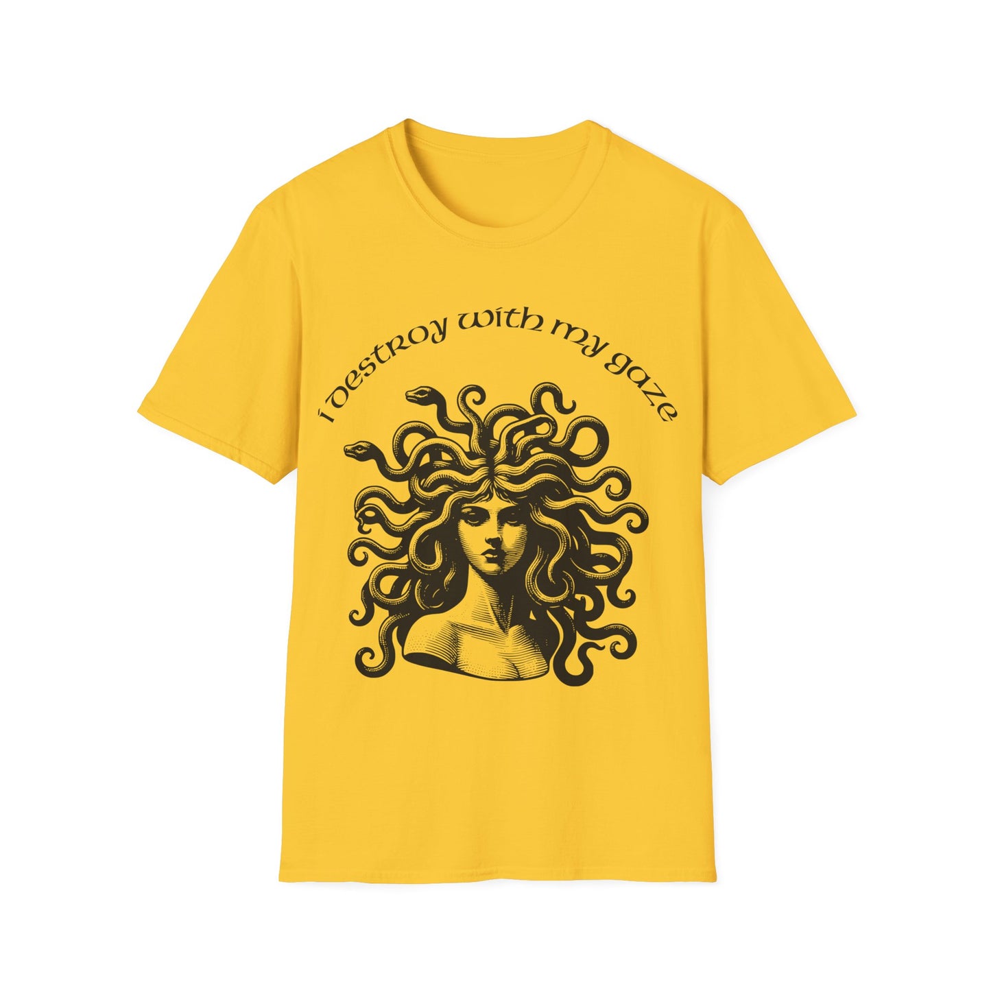 T-Shirt unisexe je détruis avec mon regard!-VibesStreet